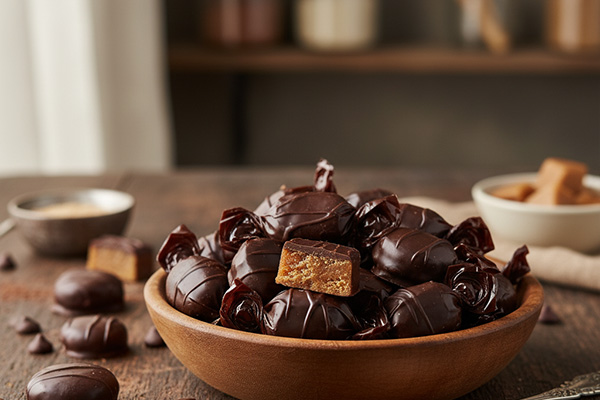 تافی مغزدار عمده برای قنادی