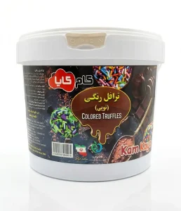 کارتن ۹ کیلویی ترافل رنگی توپی کام کایا برای فروش فله، بنکداری و توزیع کشوری عمده