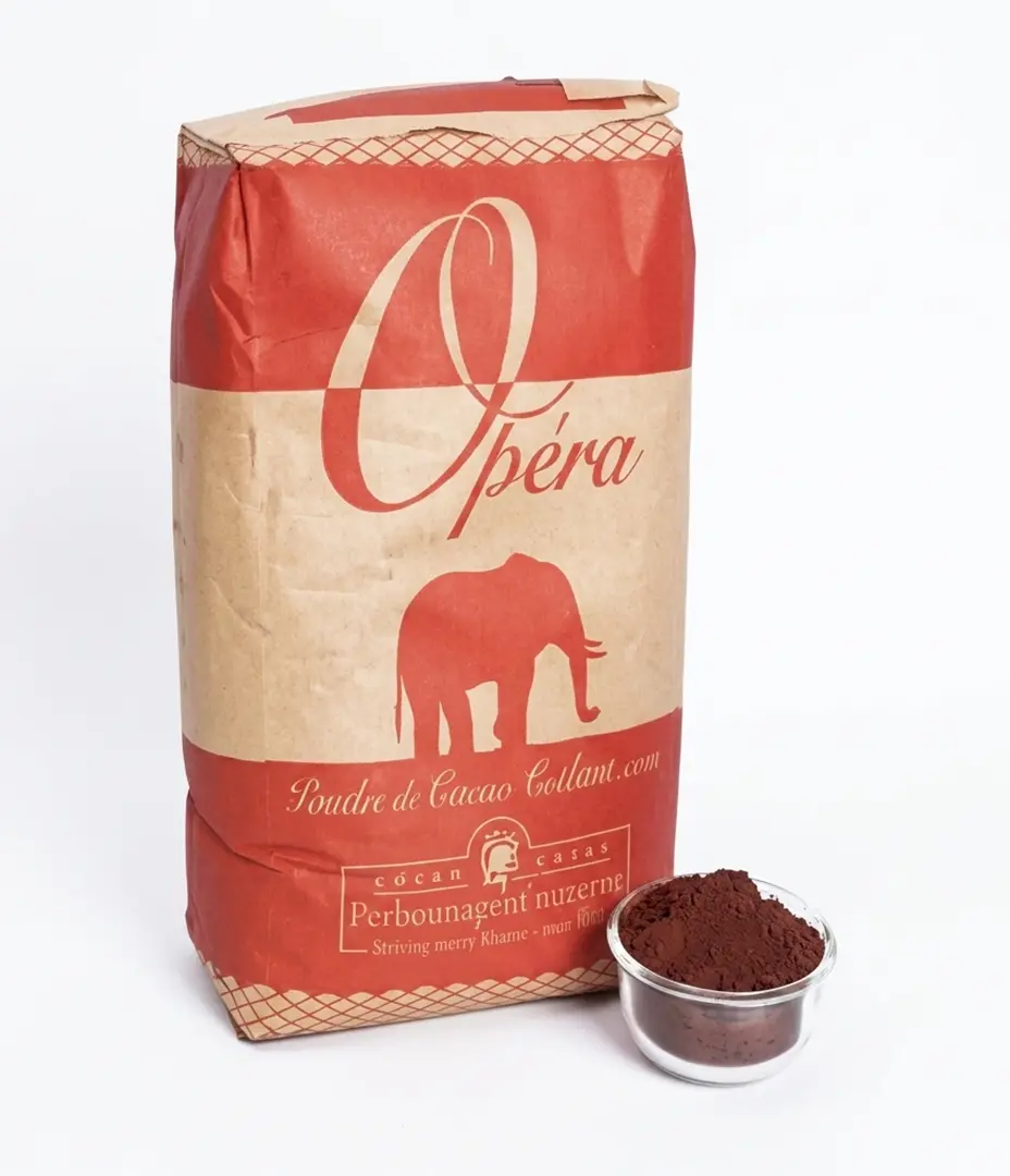 french-cocoa-powder پودر کاکائو فرانسوی کام کایا کیسه ۲۵ کیلوگرم، خرید بدون واسطه از درب کارخانه