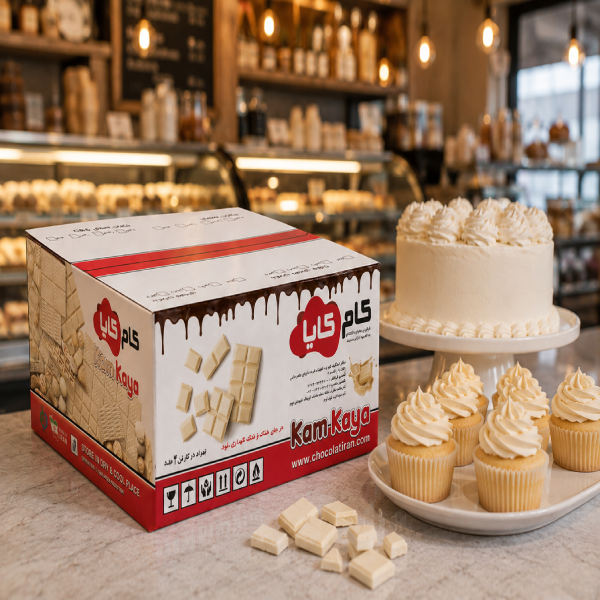 White chocolate خرید شکلات سفید کیلویی