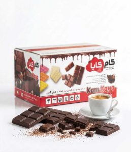 کارتن 12 کیلویی شکلات تخته ای تلخ مناسب بنکداری و پخش مستقیم