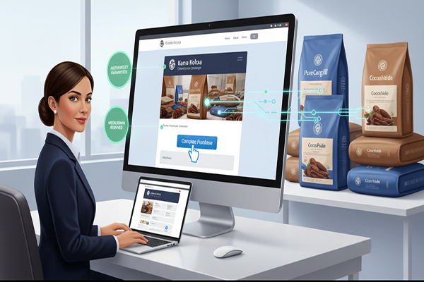 فروش عمده پودر کاکائو در کام کایا