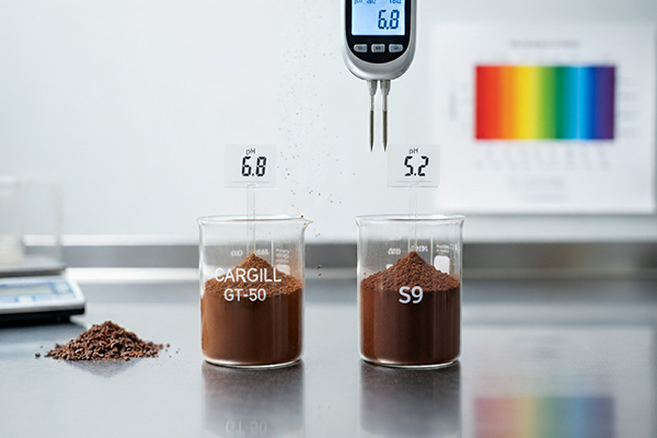 مقایسه فنی و آنالیز پودر کاکائو کارگیل و اسنو