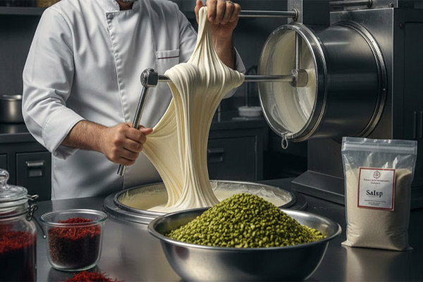 مرغوب ترین پودر ثعلب برای دسر