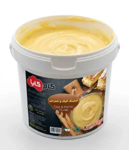 فیلینگ کیک و شیرینی کام کایا، سطل ۱۲ کیلویی برای خطوط تولید قنادی و شیرینی صنعتی