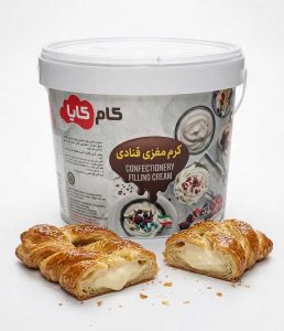 کرم مغزی قنادی کام کایا، سطل ۱۲ کیلویی برای خطوط تولید شیرینی و دسر صنعتی